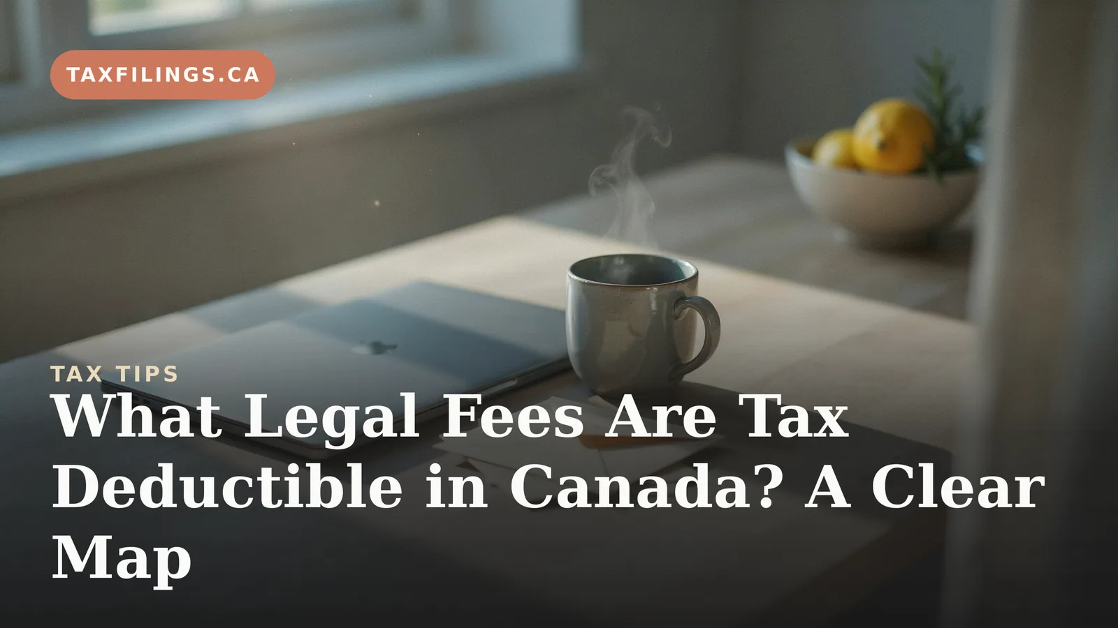 What Legal Fees Are Tax Deductible in Canada? A Clear Map